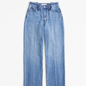 Abercrombie & Fitch Blue Straight Leg Jeans